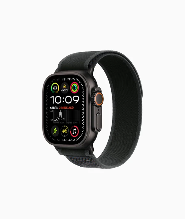 Watch Series Ultra 2 | 49mm | Black Titanium | Black Trail Loop | M/L | GPS+Cellular