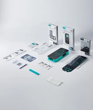 iPhone 17 Pro Bundle Classic Hybrid Magnetic Case (Camera Control, Stash Stand) and Armorite Screen Protector | Clear