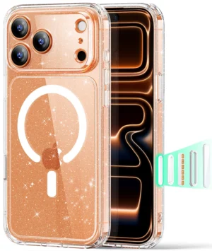 iPhone 17 Pro Classic Hybrid Magnetic Case (Camera Control) | Clear